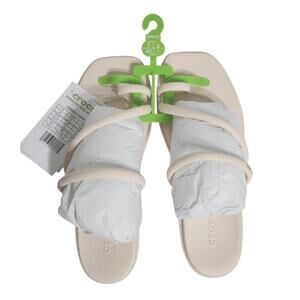 CROCS Cream Women Sandals